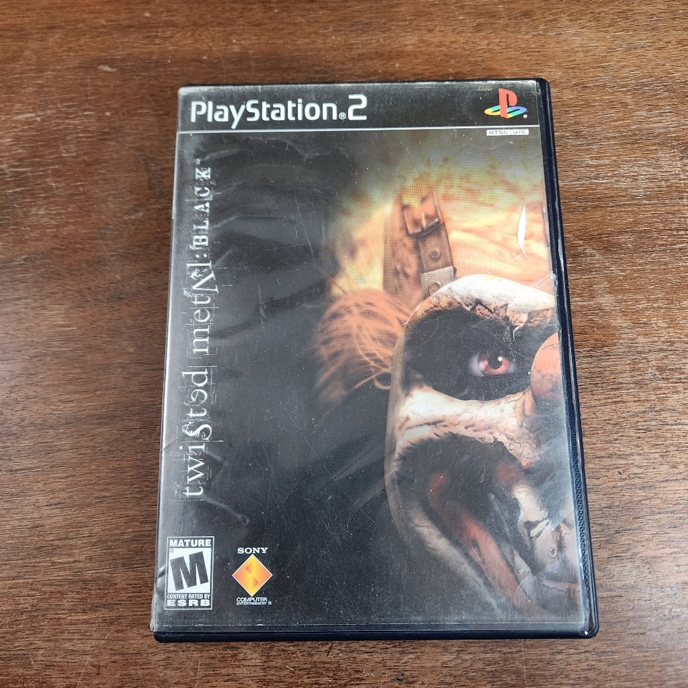 Sony Playstation 2 Twisted Metal Black Game PS2